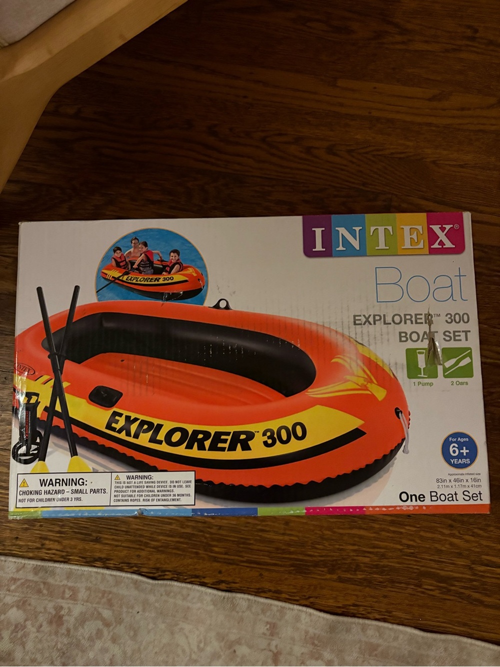 Explorer 300 Inflatable boat set